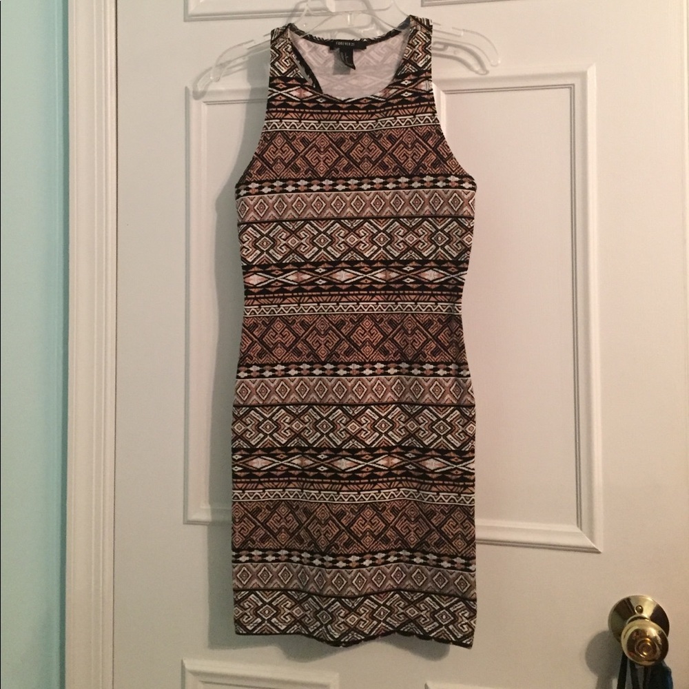 Tribal print dress